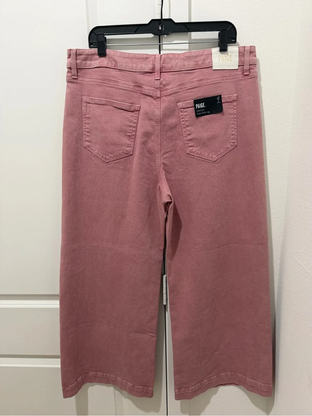 NWT PAIGE Anessa High Waist Wide Leg Jeans